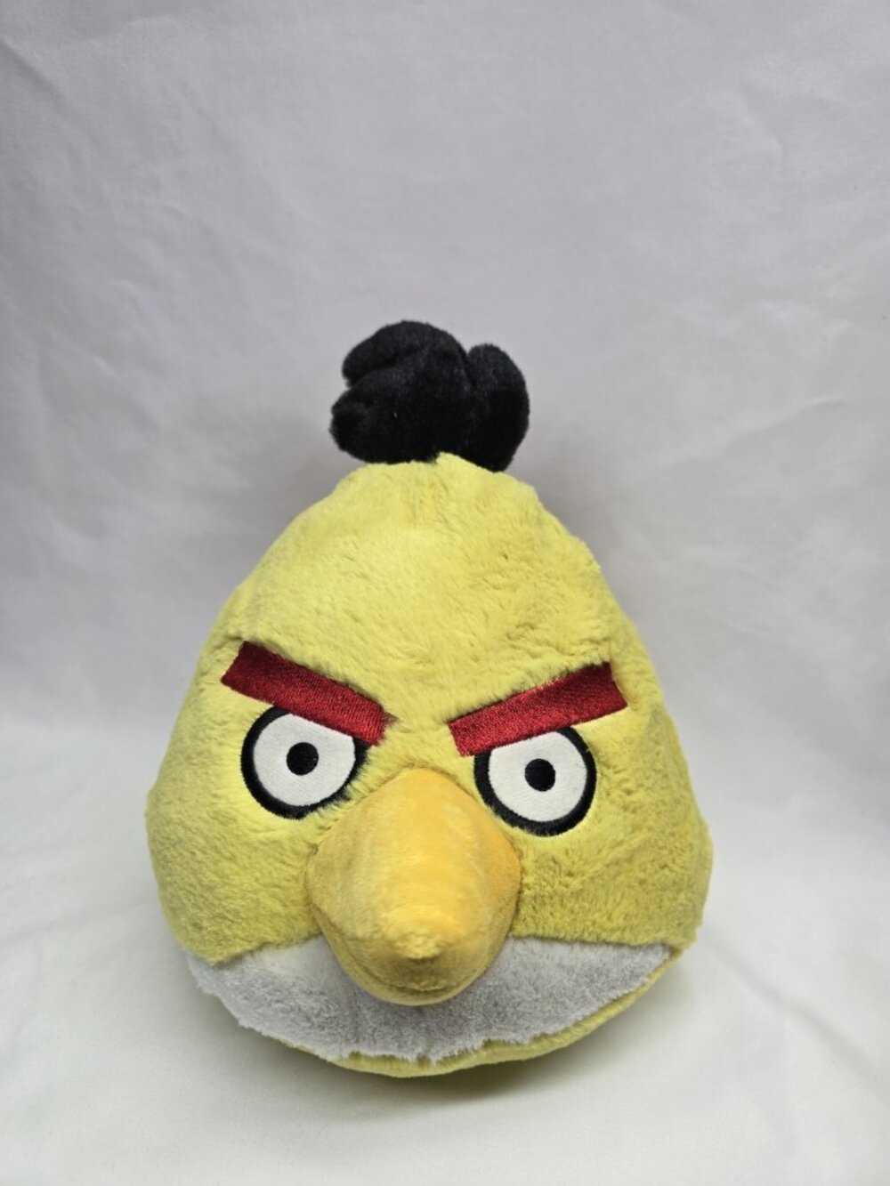 Angry Birds Chuck Yellow 10" Inches Stuffed Animal Plush No Sound Commonwealth